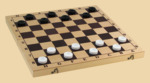 Шашки 64-клеточные Гроссмейстерские (пластиковые фишки)