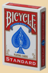 Карты для фокусов Bicycle Standard Face Blank Back (стандартное лицо, пустая рубашка)