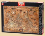 Пазл Античная карта мира №1 (1000 элементов)
