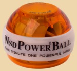 Кистевой тренажёр Powerball 250 Hz Neon Amber (model 688)
