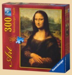 Пазл Леонардо да Винчи. Мона Лиза (300 элементов)