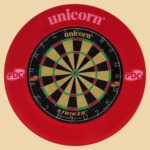 Мишень Unicorn Striker + pащитный круг Red (красный)