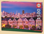 Пазл Викторианские дома, Сан-Франциско (1500 элементов)